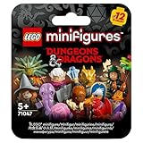 LEGO Minifiguren Dungeons & Dragons, 1 von 12 zufällig ausgewählten Sammelfiguren, Tieflingzauberin und Gith-Hexenmeister, Set für Kinder, Geschenk für Jungen und Mädchen ab 5 Jahren 71047