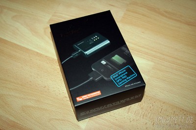 Just Mobile Pro Portabler USB Ersatzakku - Packshot