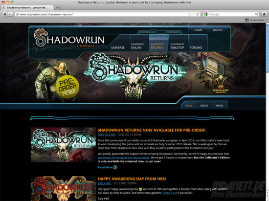 Screenshot Shadowrun Returns 2013