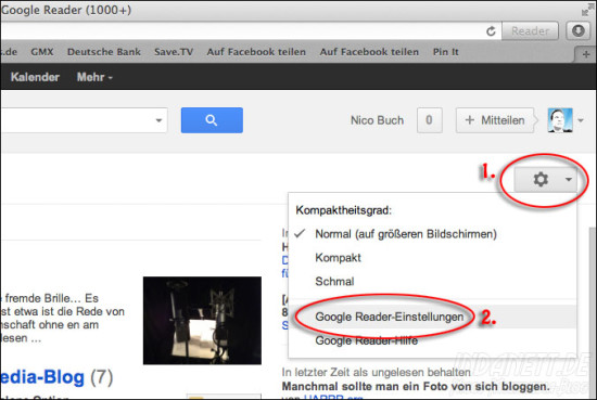 Googlereader Export Teil 1