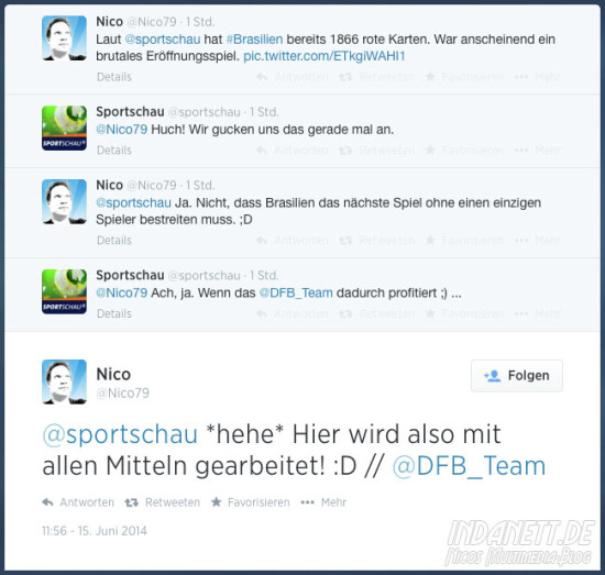 Sportschau-App Twitter