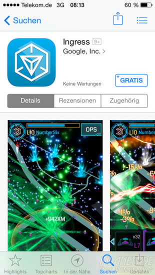 Ingress im App Store