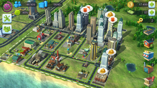 SimCity Buildit Bauen und Polizei