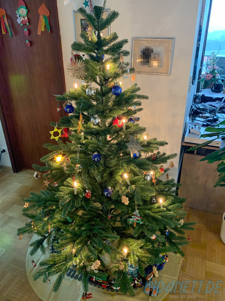 Langzeittest Künstlicher Weihnachtsbaum (Hallerts) in PremiumQualität